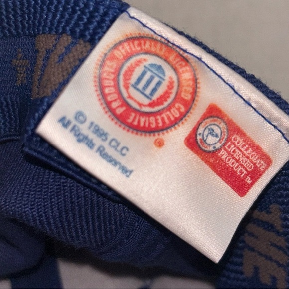 Vintage 1995 The Game  wool blend hat/cap royal blue SZ S/M (6 5/8-7‎ 1/4) NWOT - Picture 8 of 9